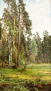 Mauritz Lindstrom Forest Clearing Spain oil painting artist